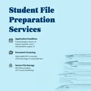 Student File Preparation