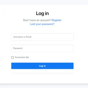 Website Profile Registration